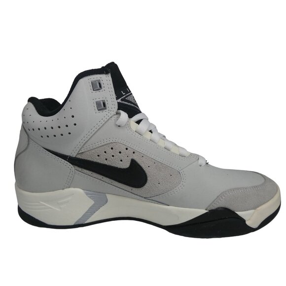 Nike Sneakers Air Flight Lite Mid Photon Dust‎ Metallic Silver Unisex - Picture 5 of 10